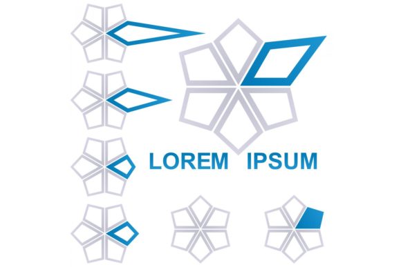 Download Geometrical Logo Design Set - Logo design set Collection