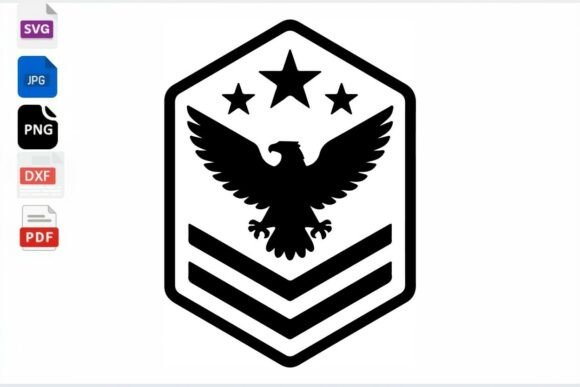Download Eagle Emblem SVG Military Rank Badge - Emblem Collection
