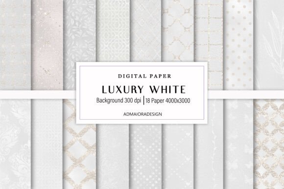 Download Luxury White Digital Paper - Premium Resources
