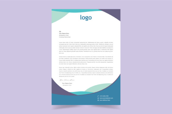 Download Simple Creative Letter Head Template - Creative Collection