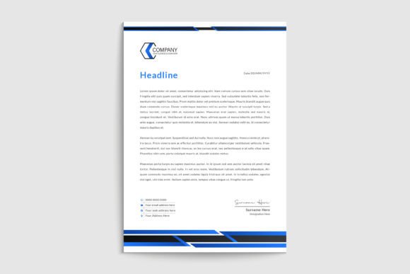 Download Creative Modern Letter Head Template - Creative Collection