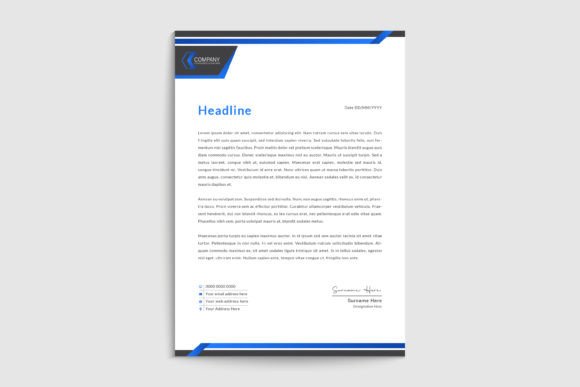 Download Modern Creative Letter Head Template - Creative Collection