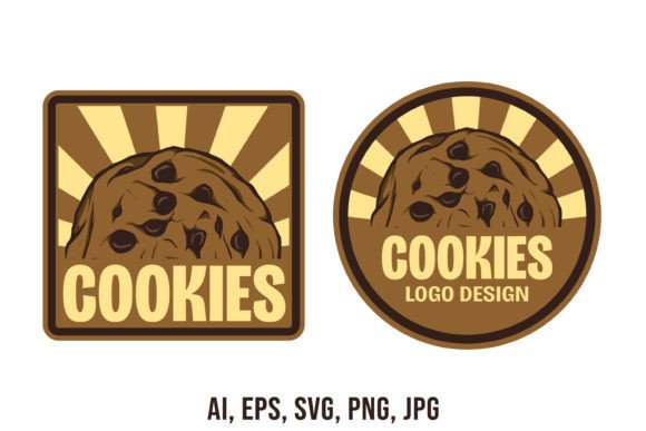 Download Cookies Logo Design Set Template - Logo design set Collection