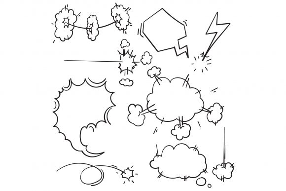 Download Doodle Fast Motion Clouds - Fast Collection